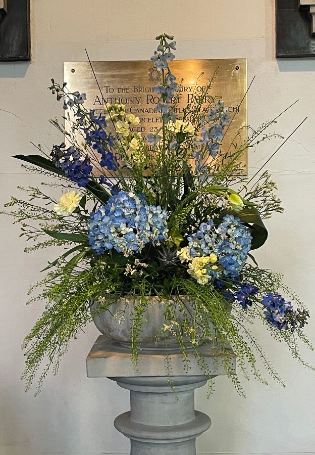 BFN Blue Farewell Flowers