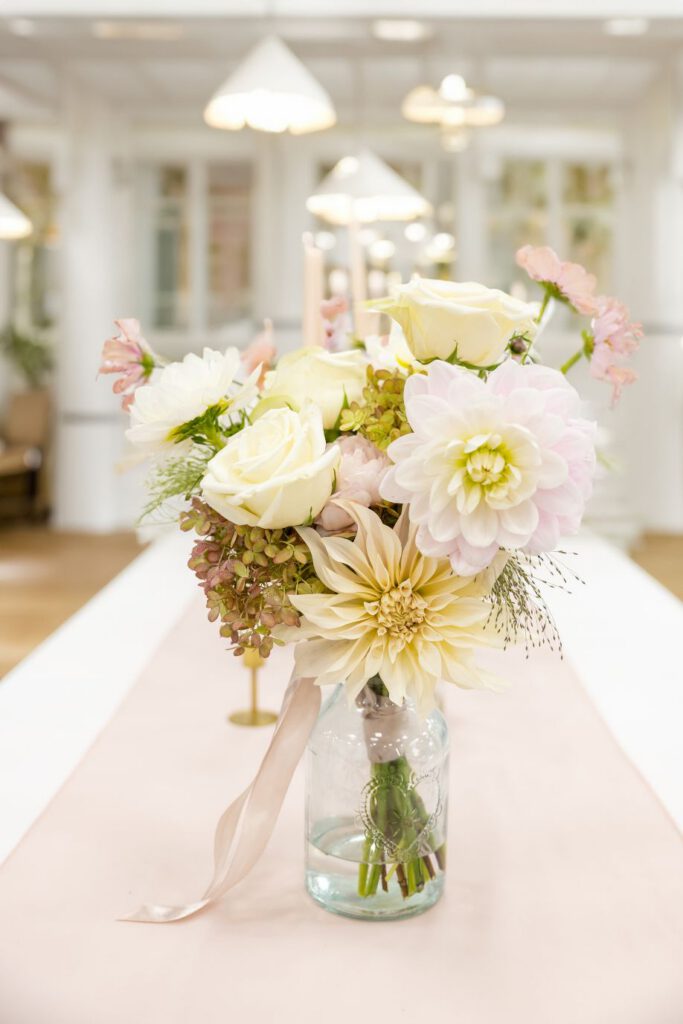 BFN Wedding Pink Flowers